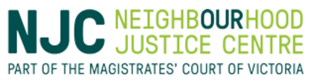 Image of Neighbourhood Justice Centre (Victoria) logo.