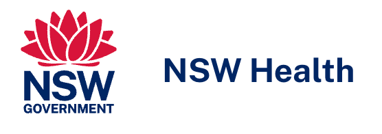 Image of NSW Heath logo.