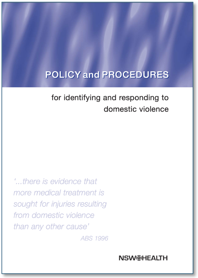 Image of policy document cover.